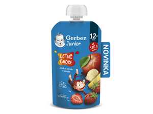 Gerber Junior kapsička Letní ovoce 110 g Gerber Junior kapsička Letní ovoce 110 g