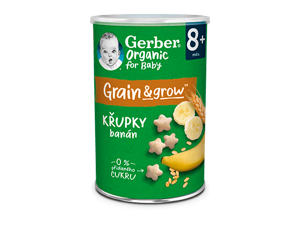 GERBER Organic křupky banán 35 g