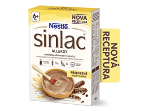 NESTLÉ Nemléčná kaše Sinlac Allergy 500 g NESTLÉ Nemléčná kaše Sinlac Allergy 500 g