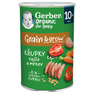 Gerber křupky rajče a mrkev Gerber křupky rajče a mrkev