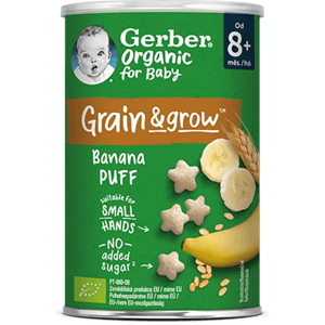 GERBER Organic křupky banánové 35 g