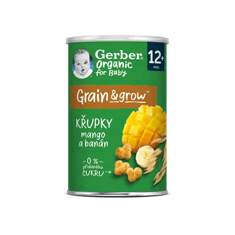 GERBER Organic křupky arašídové 35 g