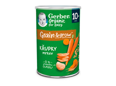 GERBER Organic křupky mrkev