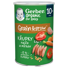 Gerber křupky rajče a mrkev