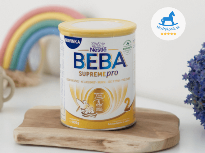 BEBA SUPREMEpro Modrý koník otestováno BEBA SUPREMEpro Modrý koník otestováno