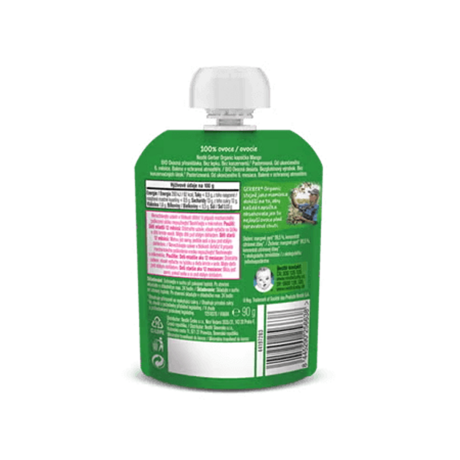 GERBER Organic kapsička mango 90 g