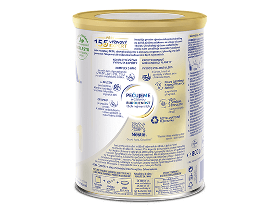 BEBA COMFORT 1, 5 HMO, 800 g