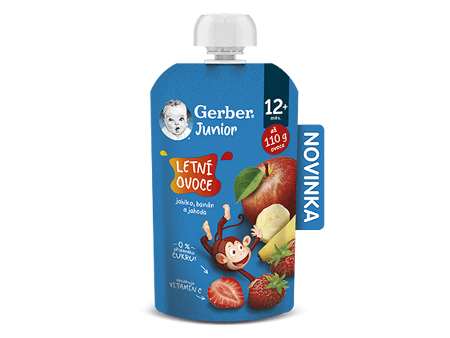 Gerber Junior kapsička Letní ovoce 110 g