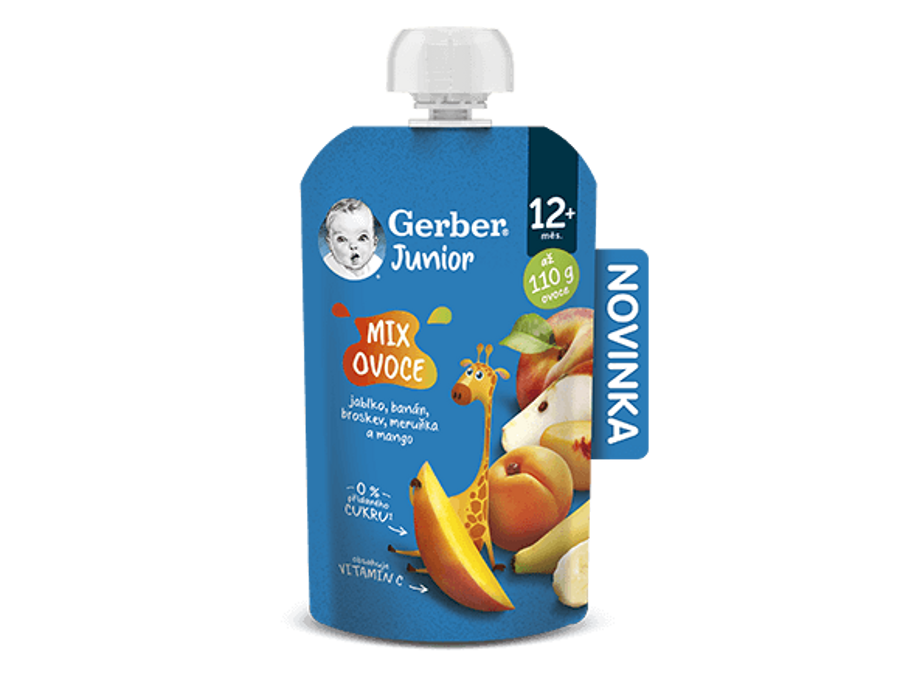 Gerber Junior kapsička Mix ovoce 110 g