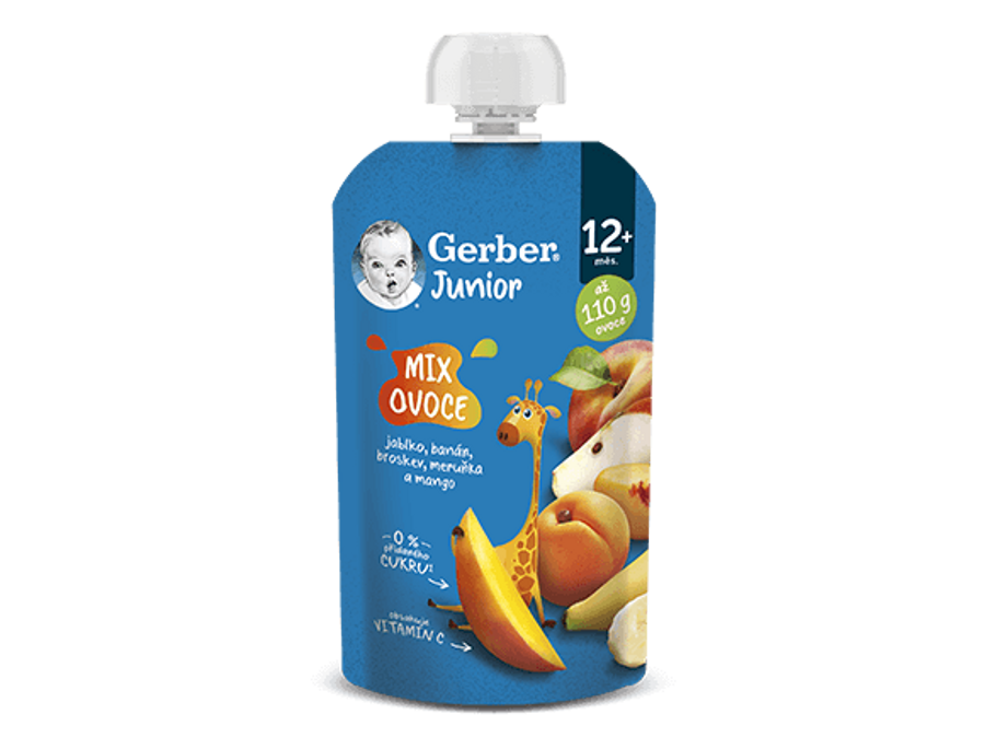 Gerber Junior kapsička Mix ovoce 110 g