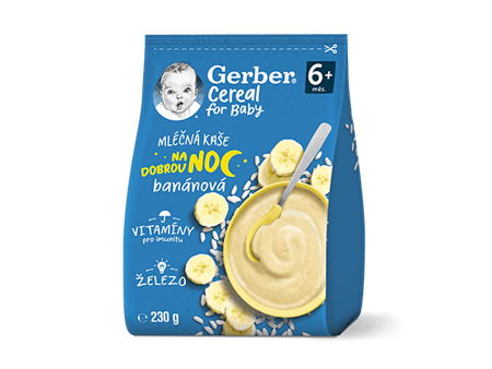 GERBER Cereal kaše banánová 230 g