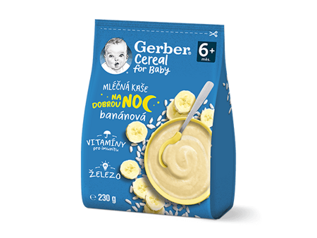 GERBER Cereal kaše banánová 230 g