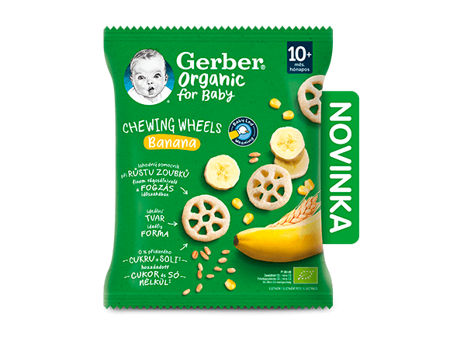 GERBER Organic chewing wheels 28 g