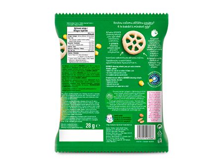 GERBER Organic chewing wheels 28 g