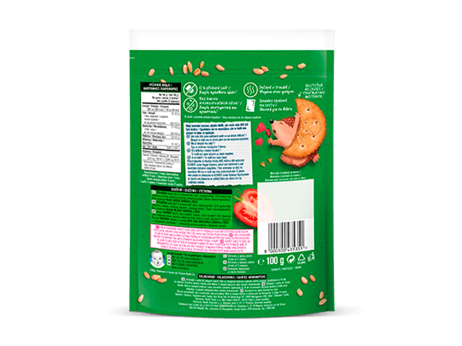 GERBER Organic krekry s rajčaty 100 g