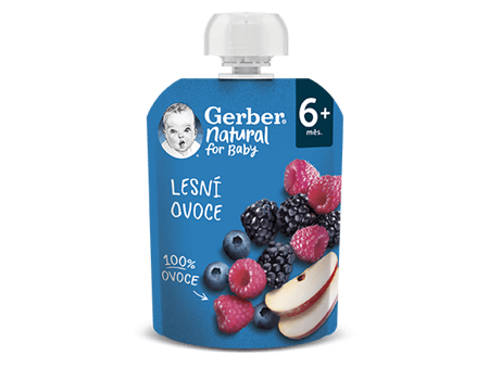 GERBER Natural kapsička lesní ovoce