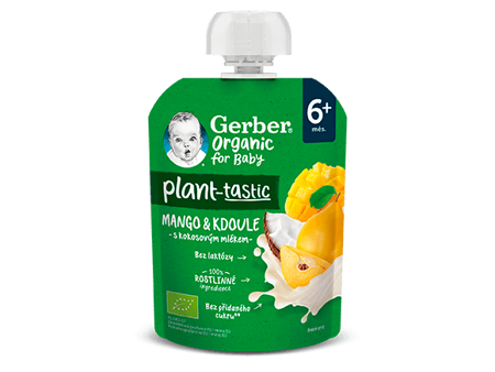 GERBER Organic kapsička mango a kdoule