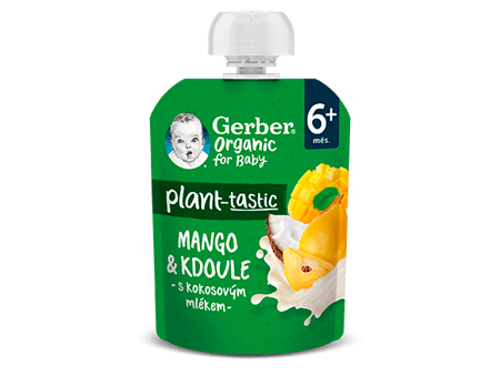 GERBER Organic kapsička mango a kdoule