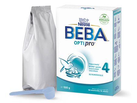 BEBA OPTIPRO 4 obsah krabice