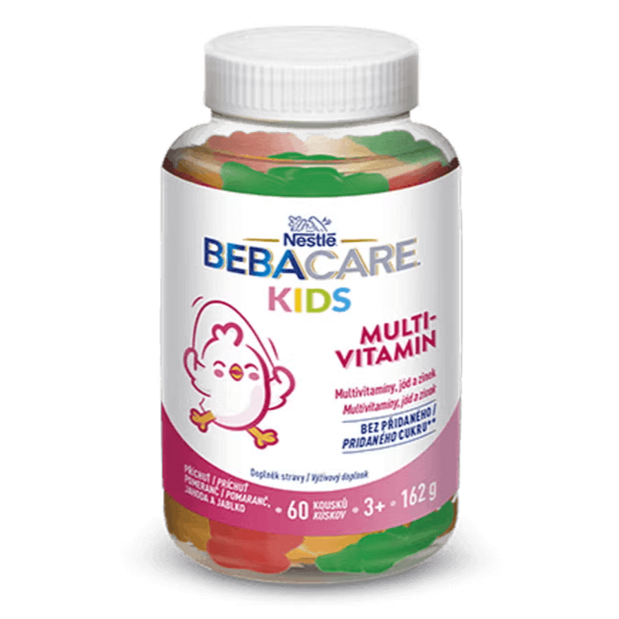 BEBACARE® KIDS GUMMIES MULTIVITAMIN, doplněk stravy, 162 g BEBACARE® KIDS GUMMIES MULTIVITAMIN, doplněk stravy, 162 g 