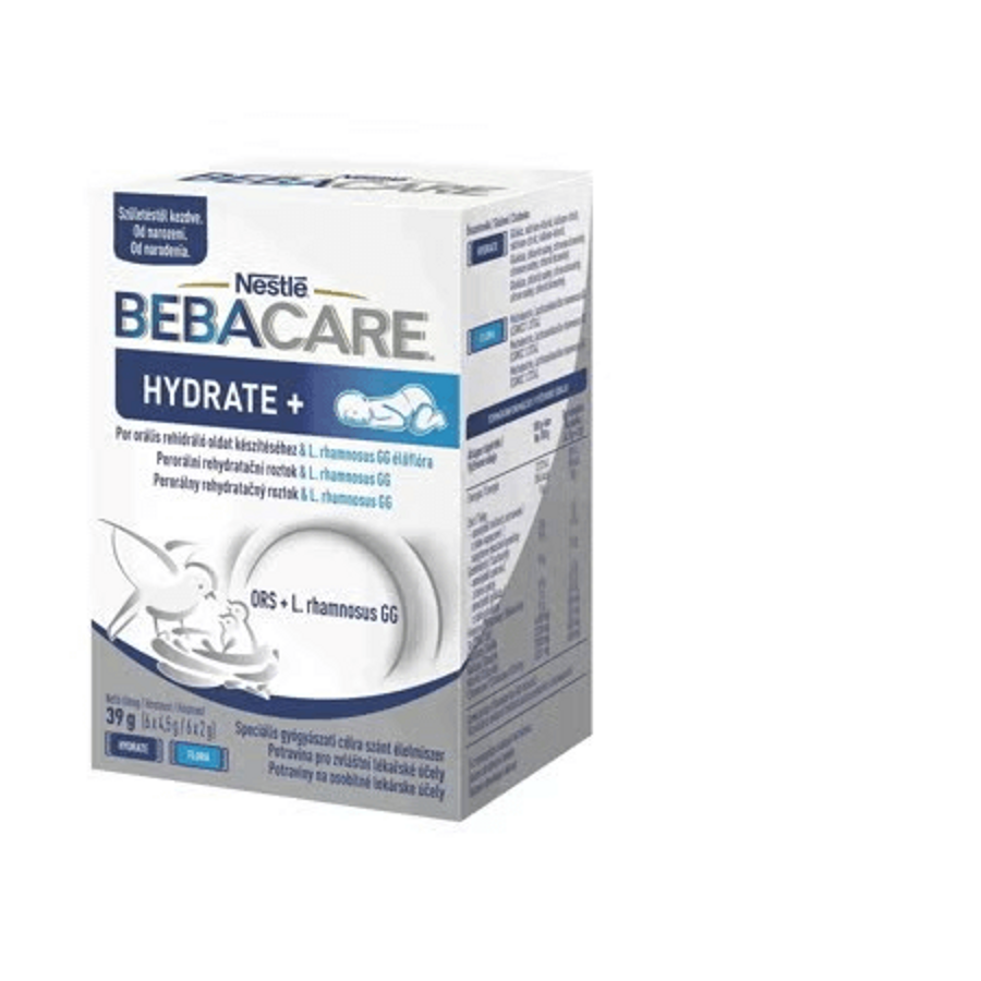 BEBACARE HYDRATE+ s probiotickými bakteriemi, 39 g
