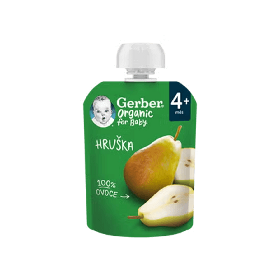 GERBER Organic kapsička hruška 90 g
