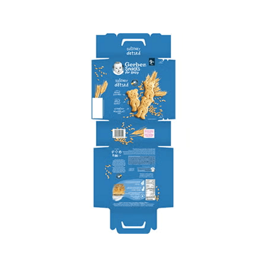 GERBER Snacks dětské sušenky 180 g