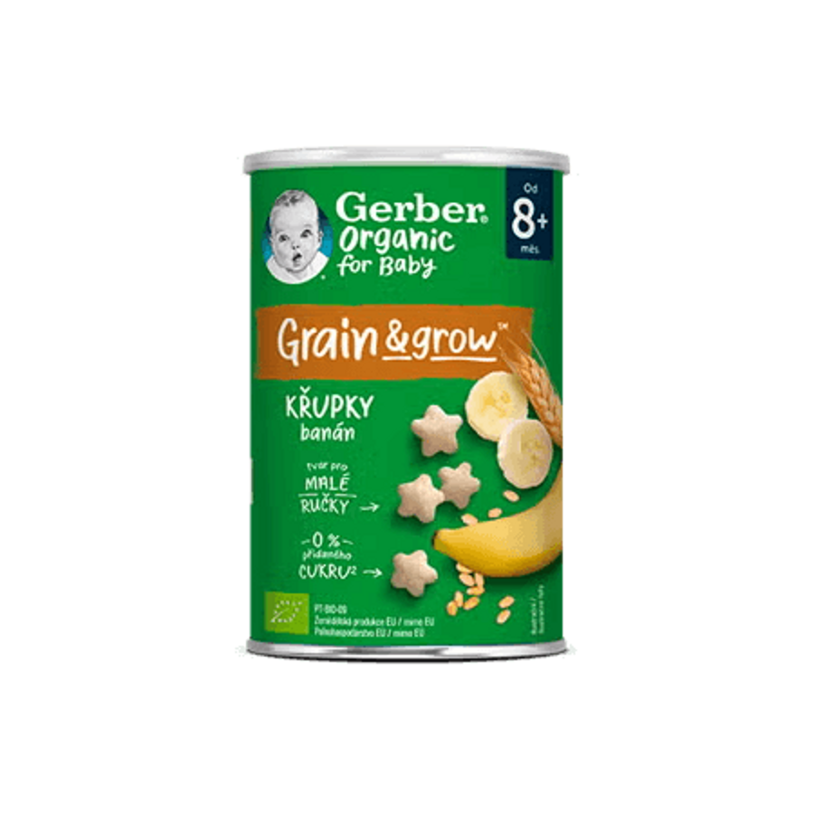 GERBER Organic křupky banánové 35 g