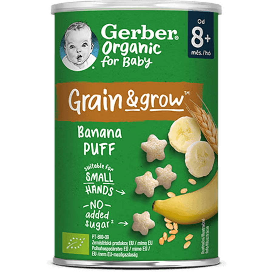 GERBER Organic křupky banánové 35 g