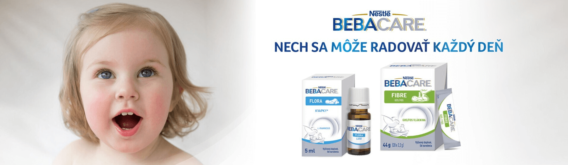 BEBACARE doplňky stravy pro děti BEBACARE doplňky stravy pro děti