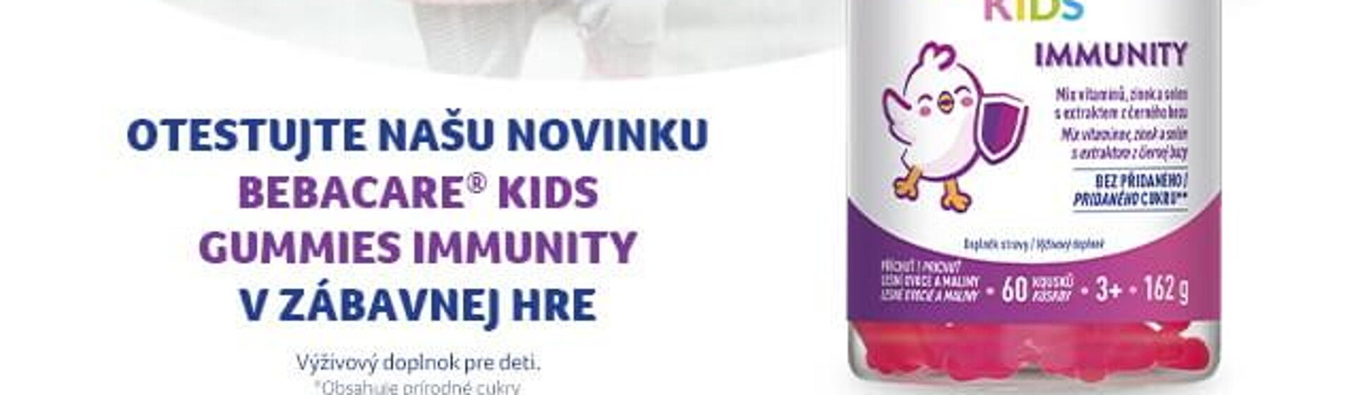 BEBACARE testovanie želé medvedíky BEBACARE testovanie želé medvedíky