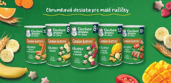 GERBER Organic chrumky GERBER Organic chrumky