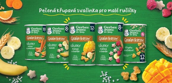 Křupky GERBER Organic