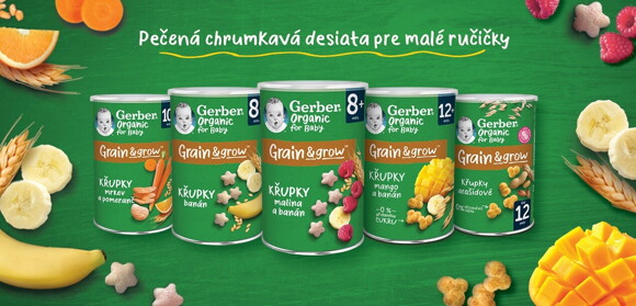 GERBER Organic chrumky GERBER Organic chrumky