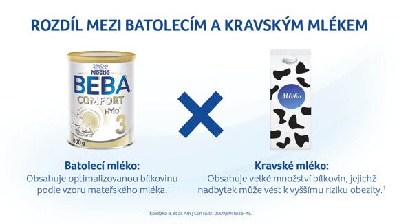 rozdíl mezi kravským a batolecím mlékem rozdíl mezi kravským a batolecím mlékem