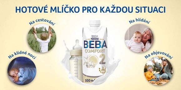 Hotové mlíčko pro každou situaci Hotové mlíčko pro každou situaci