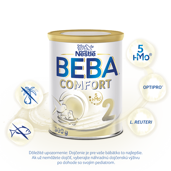 BEBA COMFORT 2, 5 HMO, 800 g