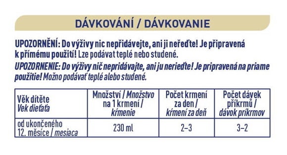 BEBA COMFORT 3 tekutá dávkování BEBA COMFORT 3 tekutá dávkování