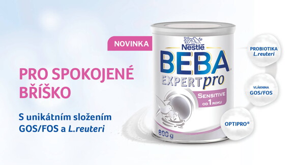 BEBA SENSTITIVE od 1 roku, banner