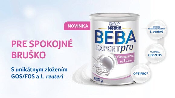 BEBA SENSTITIVE od 1 roku, banner BEBA SENSTITIVE od 1 roku, banner