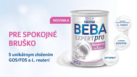 BEBA SENSTITIVE od 1 roku, banner