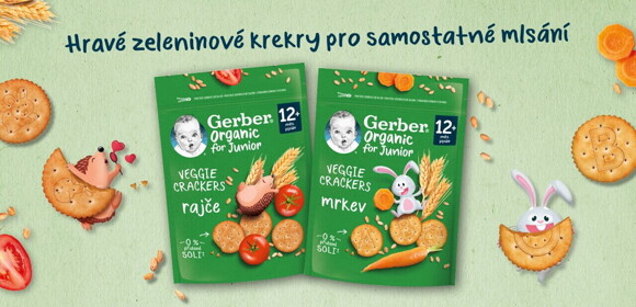 GERBER Organic krekry