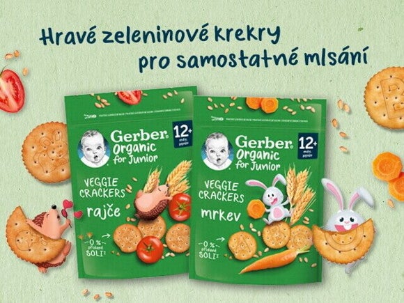 GERBER Organic krekry