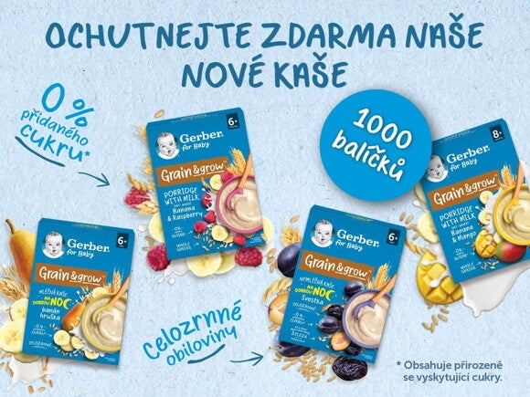 Gerber kaše Gerber kaše