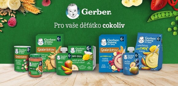 GERBER společný banner GERBER Organic a Natural