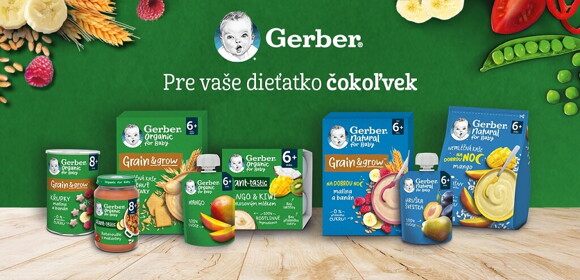 GERBER Organic a Natural GERBER Organic a GERBER Natural