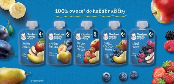 GERBER Natural kapsičky