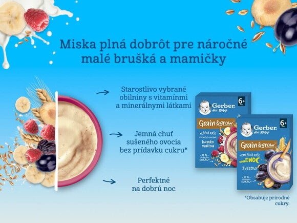 Gerber kaše Gerber kaše