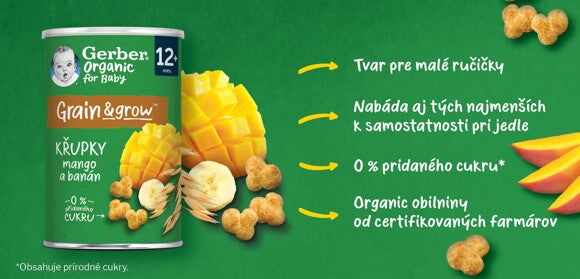 Gerber chrumky mango