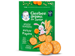 GERBER Organic krekry s mrkví 100 g
